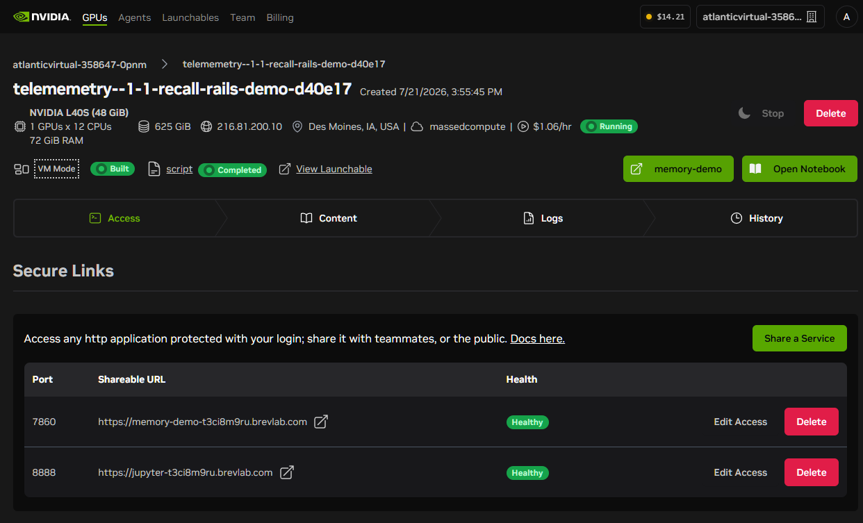 Secure Links - services healthy